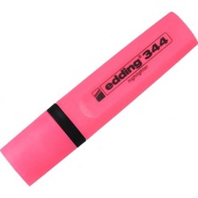 Edding 344 Fosforlu Kalem Pembe