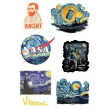 Woohoo Design Van Gogh Sticker 62