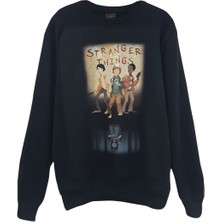 Stonedfame Stranger Thıngs Spor Sweatshirt
