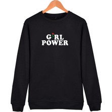 Stonedfame Girl Power Spor Sweatshirt