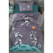 Clasy Tek Kişilik Ranforce Nevresim Takımı Space Antrasit