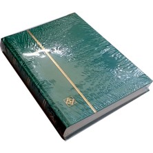 Leuchtturm Cilt Pul Defteri 64 Sayfa A4 Basic Beyaz Sayfa Yeşil