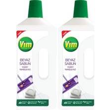 Vim Yüzey Temizleyici Beyaz Sabun Kokulu 2 x 1000 ml