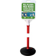 ReklamEdiyoruz Bu Alana Hes Kodu Olmadan Girilmez Bariyer Uyarı Dubası