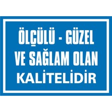 İzmir Serifgari Ölçülü – Güzel Ve Sağlam Olan Kalitelidir 2.6 mm PVC Uyarı Levhası 17,5 x 25 cm