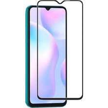 Case Street Xiaomi Redmi 9A Full Kapatan Renkli Tam Koruma Siyah