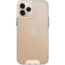 Case Street Apple iPhone 12 Pro Kılıf Gard Nitro Şeffaf Sert Silikon Renksiz