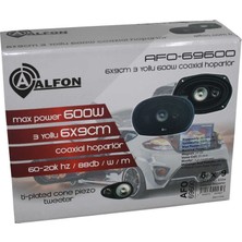 Alfon AFO-69600 6X9CM 600W 3 Yollu Coaxial Hoparlö