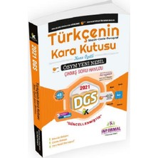 İnformal Yayınları 2021 DGS Türkçenin Kara Kutusu Anlam Bilgisi Konu Özetli Çıkmış Soru Havuzu