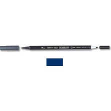 Marvy 1800-29 Çift Uçlu Brush Pen Fırça Kalem Prusya Mavisi