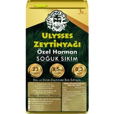 Ulysses Zeytin Özel Harman Soğuk Sıkım Zeytinyağı (3 Lt)