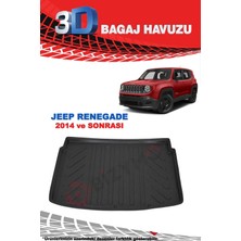 Rizline Jeep Renegade Suv 3D Bagaj Havuzu 2014 ve Sonrası