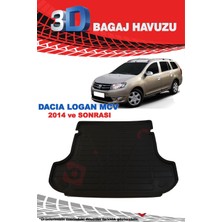 Rizline Dacia Logan Mcv Sw 3D Bagaj Havuzu Siyah 2014 ve Sonrası