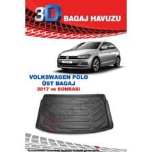 Rizline Volkswagen Polo Hb 3D Bagaj Havuzu Üst Bagaj 2017 ve Sonrası