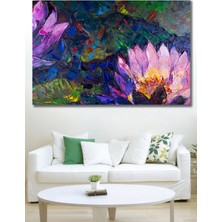 Hediyeler Kapında 100x140 Yağlı Boya Görünümlü Nilüfer Kanvas Tablo