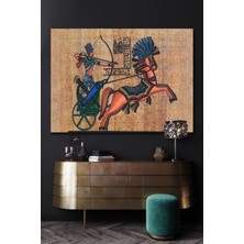 Hediyeler Kapında 100x140 Mısır Medeniyeti Kanvas Tablo