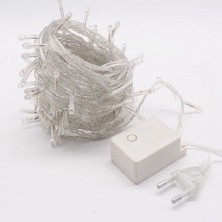 E-Led Ip LED Işık Animasyonlu 10METRE 100LED 'li sarı Renk 220V Fişli Peri LED Işık