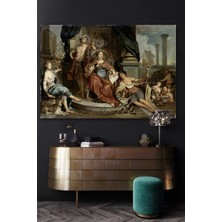 Hediyeler Kapında 50X70 Rönesans Sultan Kanvas Duvar Tablo