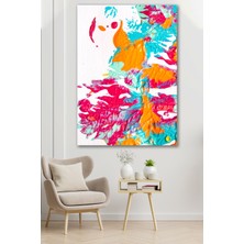 Hediyeler Kapında 50X70 Yağlı Boya Görünümlü Soyut Kanvas Tablo