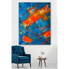 Hediyeler Kapında 50X70 Sürreal Colorful Kanvas Duvar Tablo