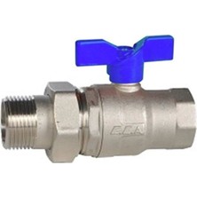 Eca 1" Rakorlu Küresel Valf (Mavi Kelebek Volanlı) 102122347