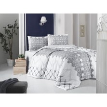 Altınbaşak Lienzo Gri Creaforce Çift Kişilik Nevresim Takımı