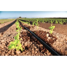 Caner Plastik Damlama Hortumu 16MM Delikli 20 cm Aralıklı  1TOP(400METRE)