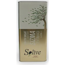 Solive Erken Hasat Soğuk Sıkım Sızma Zeytinyağı 5 Lt Teneke