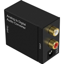 Tenon Analog To Digital Stereo Rca Optik Ses Çevirici Dönüştürücü