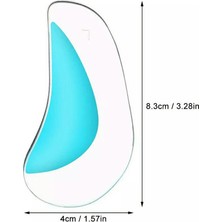 Bunionettes Ark Desteği Jel Düz Tabanlık Silikon Ayak Tabanı Boşluk Doldurucu