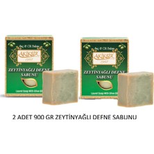 Akiksir Zeytinyağlı Defne Sabunu 2 Adet 900 gr