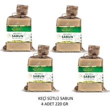 Akiksir Keçi Sütlü Sabun 4 Adet 220 gr