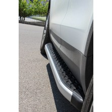 OMSA Peugeot Rifter Blackline Yan Basamak Alüminyum Uzun Şase 2019 ve Sonrası