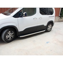 OMSA Peugeot Rifter Blackline Yan Basamak Krom Kısa Şase 2019 ve Sonrası