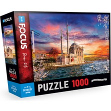 Blue Focus 1000 Parça Puzzle - Ortaköy