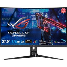 Asus ROG Strix XG32VC 31.5" 170Hz 1ms (HDMI+Display+Type-C) FreeSync QHD Curved LED Monitör