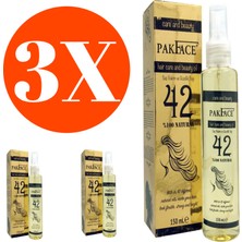 Pakface 42 Bitkili Saç Bakım Yağı 150 ml x 3