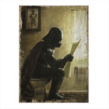 Tablomega Darth Vader Dekoratif Mdf Tablo
