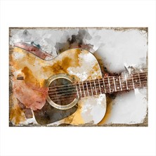 Tablomega Klasik gitar Hediyelik Mdf Tablo