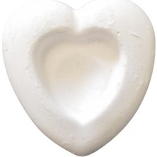 Birevcil 25 Adet Kuşlar Için Birevcil Kalpli Gaga Taşı (Kutusuz) 5X5X2 cm