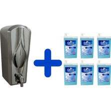 Funny 6 Adet/ 1 L Köpük Sabun Kartuşu + Dispenser