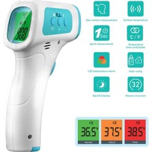 Manunn LED Göstergeli Ateş Ölçer ( 32 Hafızalı )