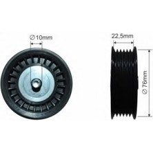 a.b.a Alternatör Gergi Rulmanı Clıo Iı-Iıı-Kng-Mgn Iı-Scenıc Iı-Twng-Logan-Sandero 1.5 Dcı (K9K)