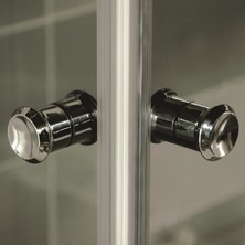 Sanica Orbit Cam Duşakabin Oval 5 mm Şeffaf 80 x 80