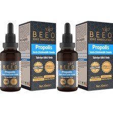 Bee' o  20 ml Suda Çözünür Propolis Damla 2'li