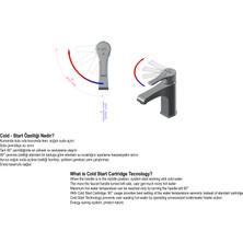 GPD MLB85-C Ritmo Lavabo Bataryası Cold Start Stop