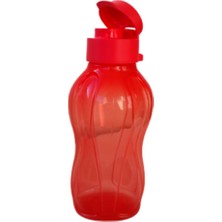 TUPPERWARE 500 ML Nar Çiçeği Renk Eko Şişe Yeniden Kullanılabilir Hafif Tasarım