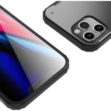 Vendas Apple iPhone 12 Pro Max Venga Serisi Arkası Mat Premium Kılıf Siyah