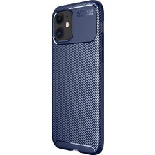 Vendas Apple iPhone 12 Deep Dizayn Auto Focus Tasarımlı Silikon Kılıf Lacivert