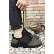 Riccon Haki Cilt Erkek Sneaker 0012105